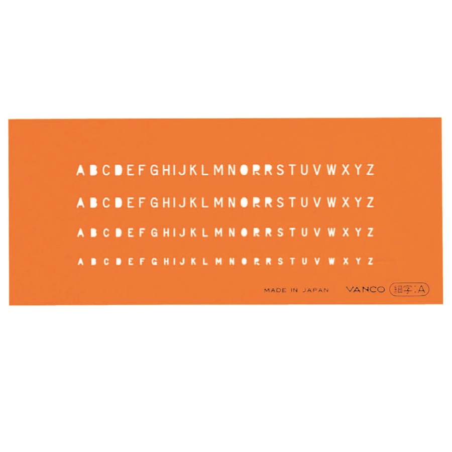 バンコ テンプレート L-細字 2 qqffhab バンコ テンプレート L−細字 2 | vandaful （バンダフル）