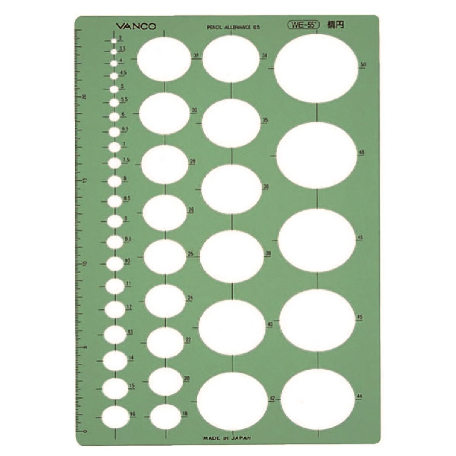 (未使用･未開封品)　バンコ テンプレート WE-300 kmdlckf テンプレート WE−300（円テンプレート定規） | バンコ商品