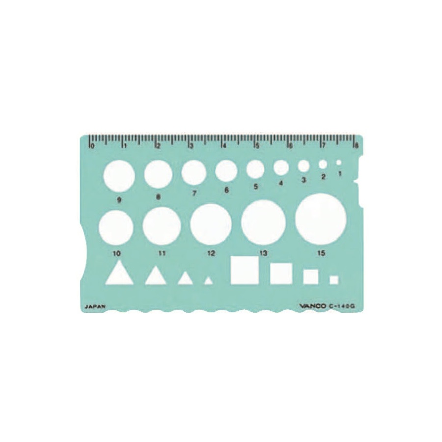 プチプレート C−140G(円、三角形、四角形、図形